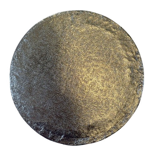 Cake Drum -  6" Round Silver - *Slightly Damaged*