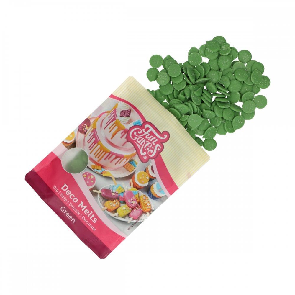 Fun Cakes Deco Melts 250g - GREEN - BB 31/03/26
