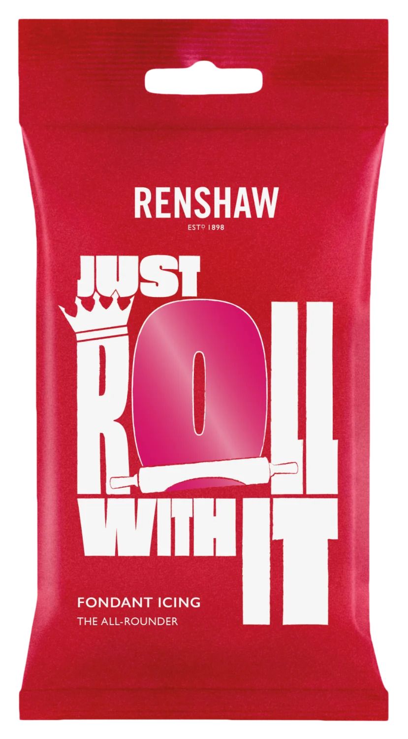 Renshaw Ready To Roll Icing - Fuchsia Pink - BB May 2026