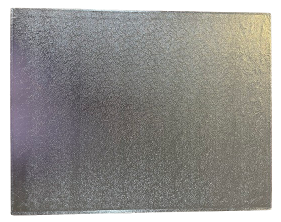 Cake Drum - Rectangle Silver Drum 18" x 14" - *Slightly Damaged-20%Off*