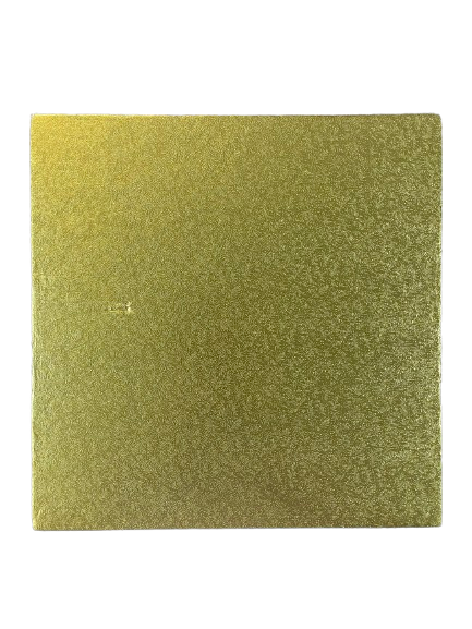 Cake Drum - 11" SQUARE Gold - *Slightly Damaged*