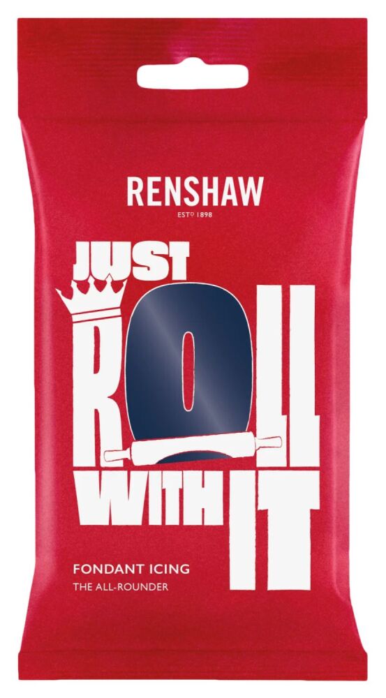 Renshaw Ready To Roll Icing - Navy Blue - BB June 2026