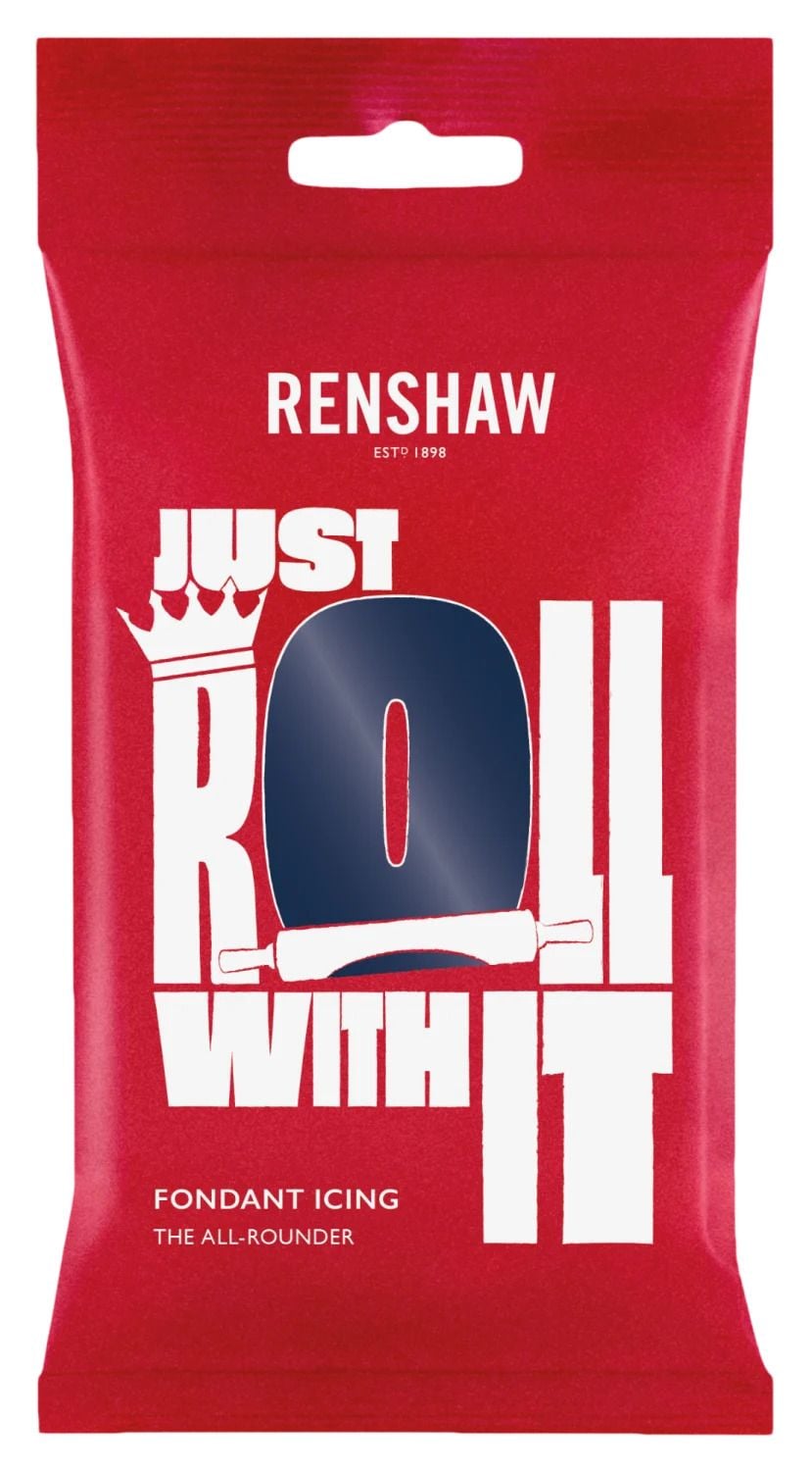 Renshaw Ready To Roll Icing - Navy Blue - BB June 2026