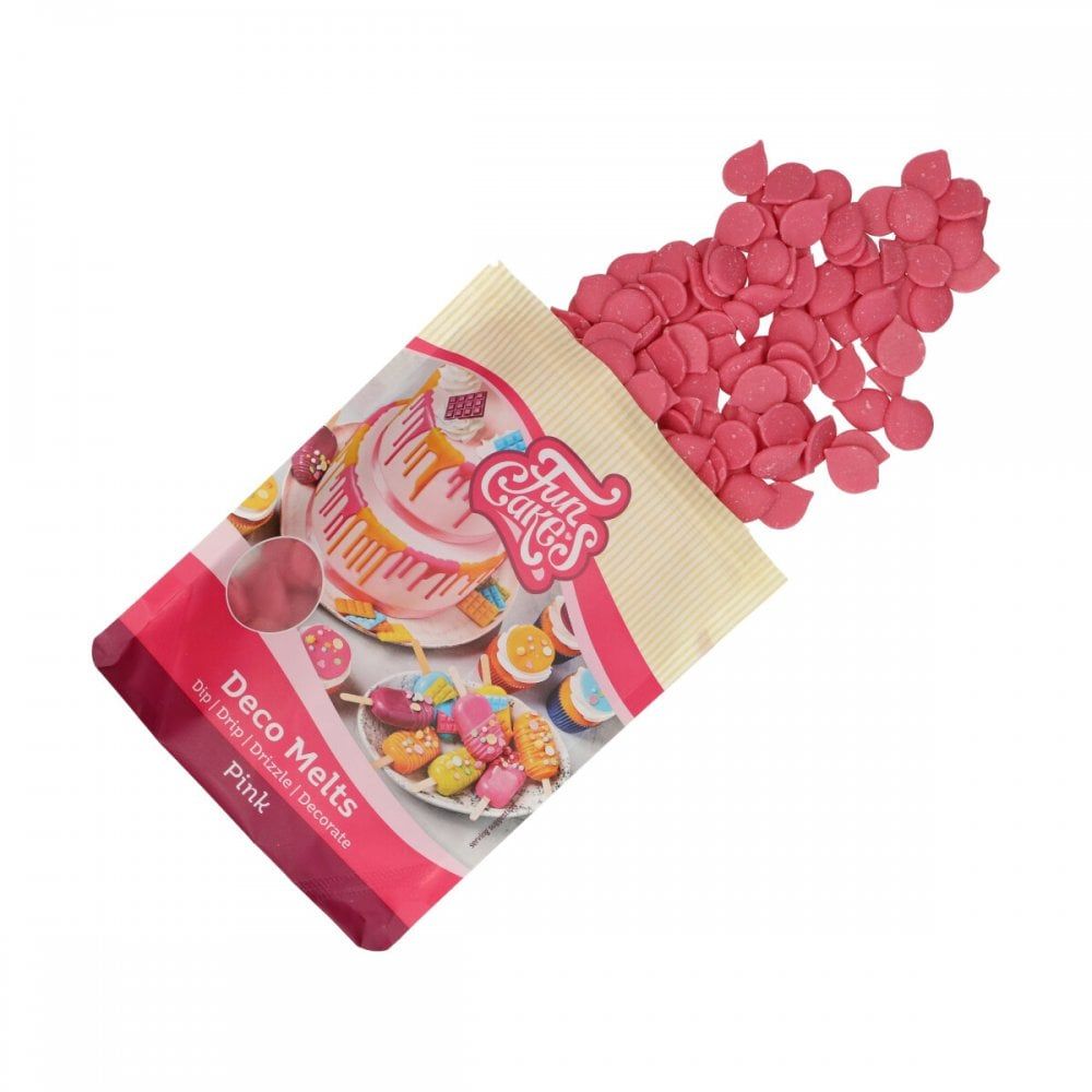 Fun Cakes Deco Melts 250g - PINK - BB 30/06/26