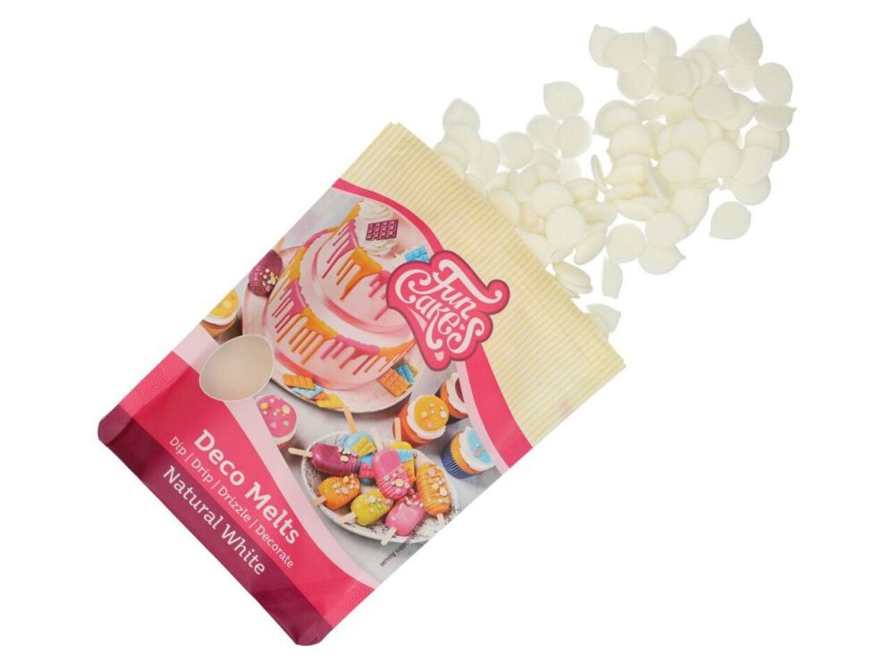 Fun Cakes Deco Melts 250g - NATURAL WHITE - BB 31/03/26