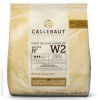 Callebaut White Chocolate 400g | Recipe W2 - BB 11/08/26
