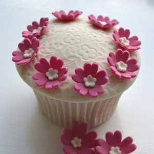 Love Heart Shaped Petals Flower Cutter x 2
