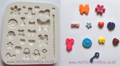 Cupcake Mould - Tiny Embellishments
