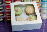     Cupcake Boxes (x 4 boxes) - 4 Cupcakes