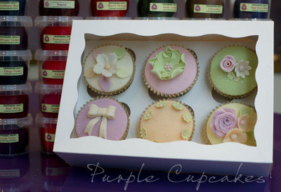  Cupcake Box - 6 Cupcakes (x 4 boxes)