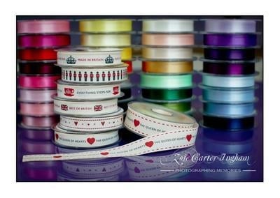 Ribbon: Everything Stops For - 15mm x 5 metres