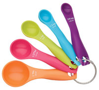 Measuring Spoons x 5 - Bright Colours