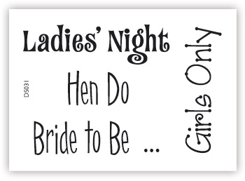 impressit™ Ladies' Night  Hen Do
