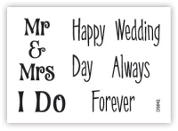 impressit™ Mr & Mrs  Wedding  Forever