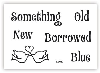 impressit™ Something  Old  New  Borrowed  Blue