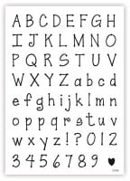 impressit Alphabet and Numbers: DOTTY