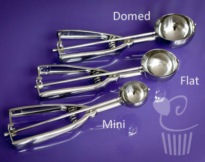 Purple Cupcakes Cupcake decorating supplies Ice Cream Scoop for