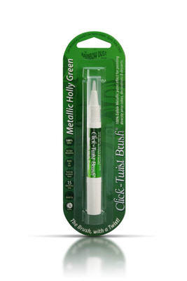Click Twist Brush - Holly Green
