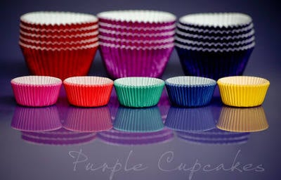 Cupcake Cases Mini x 100 - Carnival