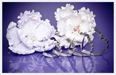 Purple Cupcakes Cutters - PEONY (set of 4 petals)