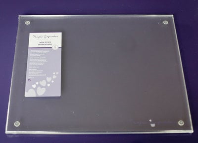 Purple Cupcakes - Acrylic Workboard EXTRA LARGE (Size 60cm x 45cm)