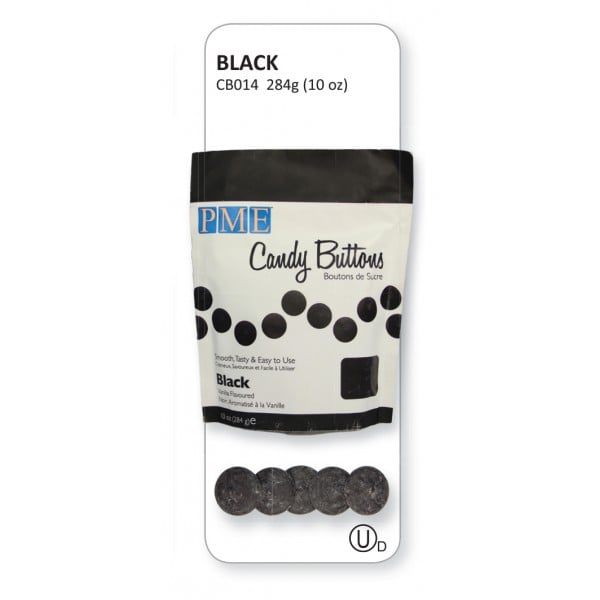 Black Candy Buttons