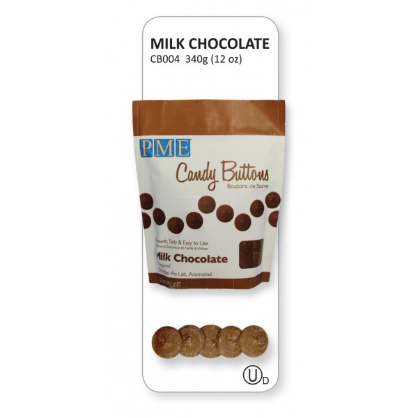 Milk Chocolate Candy Buttons