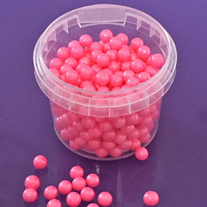 Large Sugar Pearls 7mm - Pearl Pink