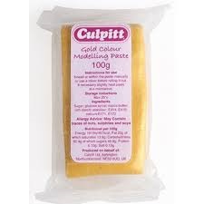 Culpitt Modelling Paste Gold - 100g