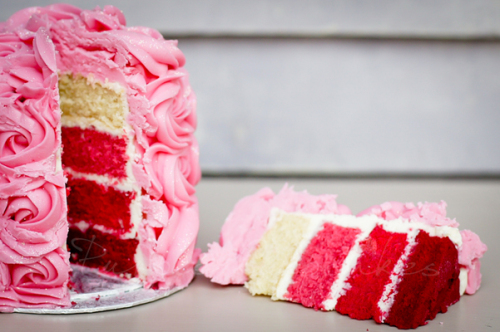 Inspiration & Creativity Series: Pretty Pink Swirl Cake