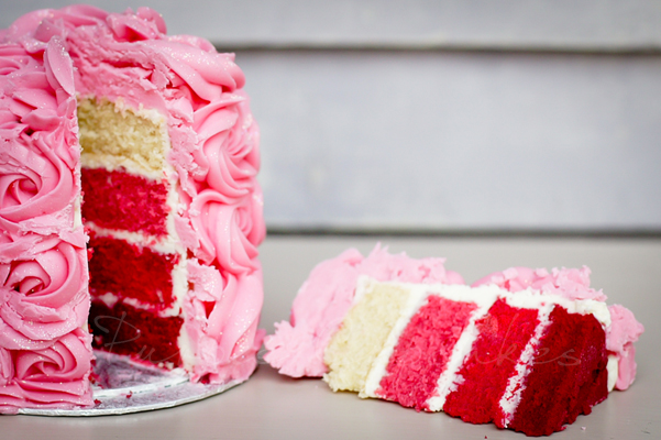 Inspiration & Creativity Series:  Pretty Pink Swirl Cake