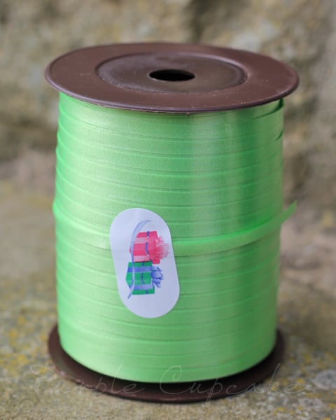 Curling Ribbon - Lime Green