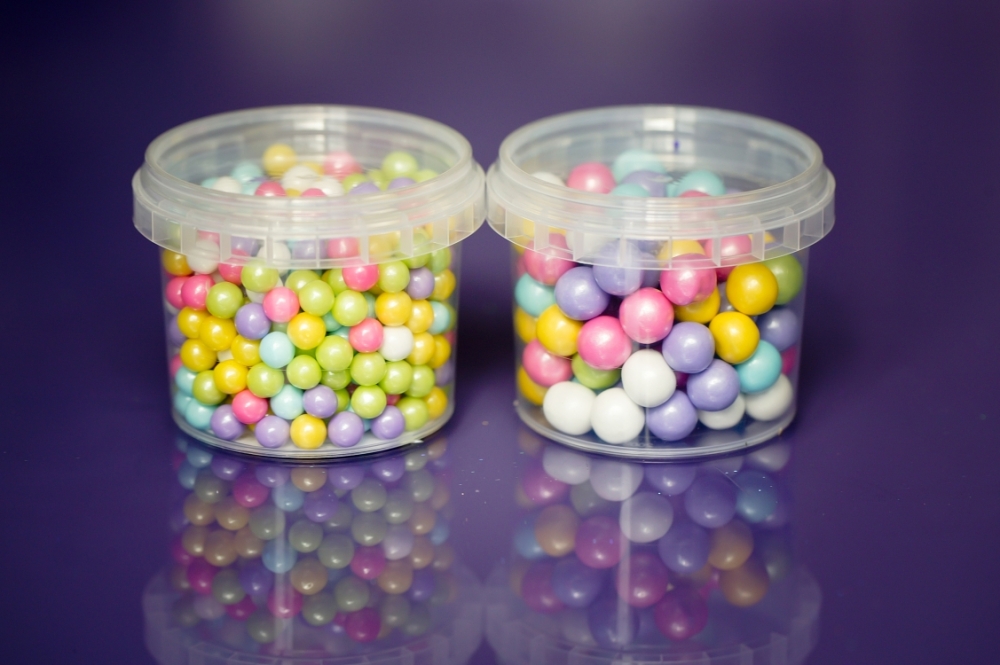 Large Sugar Pearls 10mm - Rainbow