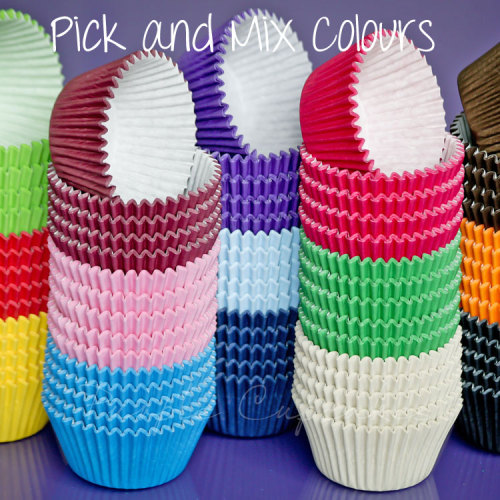 Cupcake Cases x 60 - PICK & MIX Colours