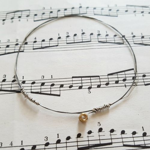 Jack Jones guitar string bracelet size S (70mm diameter) JJ025
