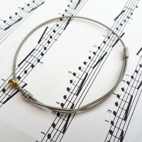 Jack Jones Trampolene guitar string bracelet Size XS (65mm diameter) JJ029