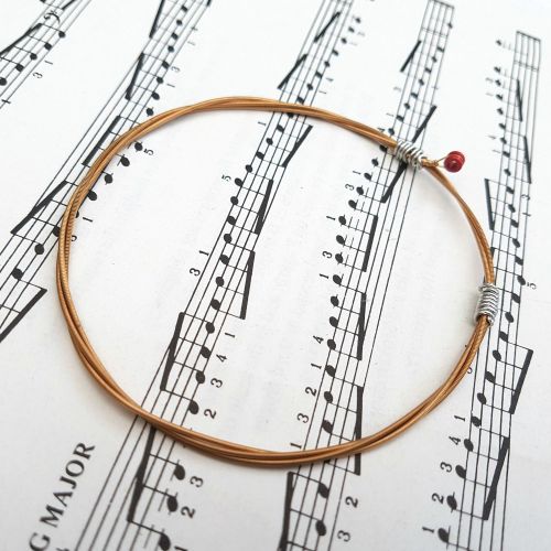 Jack Jones Trampolene guitar string bracelet Size L (80mm diameter) JJ032