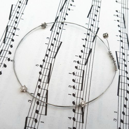 Jack Jones Trampolene guitar string bracelet Size XS (65mm diameter) JJ035