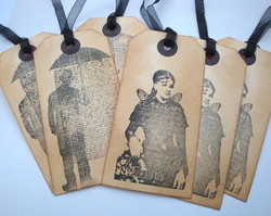 GT003 Vintage style gift tags