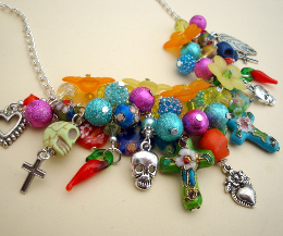 day of the dead necklace