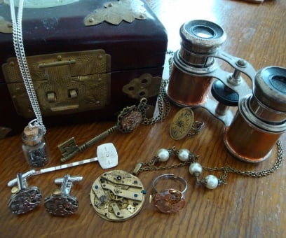 steampunk jewellery collection