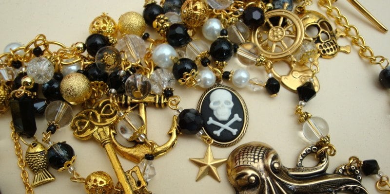 Pirate Steampunk And Vintage Cool Jewellery Treasures London Slider Pirate 2