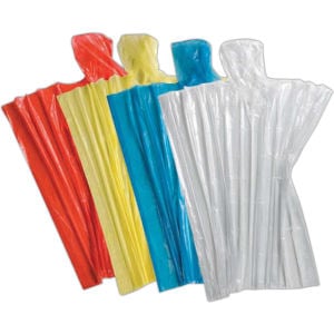 Bio-degradable Ponchos...Coming Soon!
