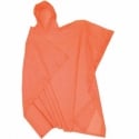 Adult Orange Re-Usable PVC Ponchos