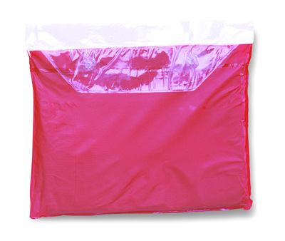 Adult Pink Re-Usable PVC Ponchos