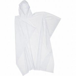 Adult White Re-Usable PVC Ponchos