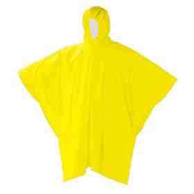 Adult Yellow Re-Usable PVC Ponchos