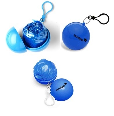 NEW! Blue Poncho Balls with Poncho
