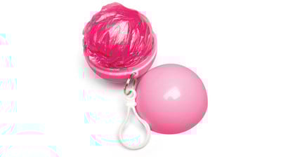 NEW! Pink Poncho Balls with Poncho