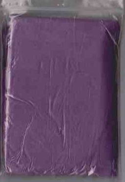 Adult Purple Disposable Ponchos